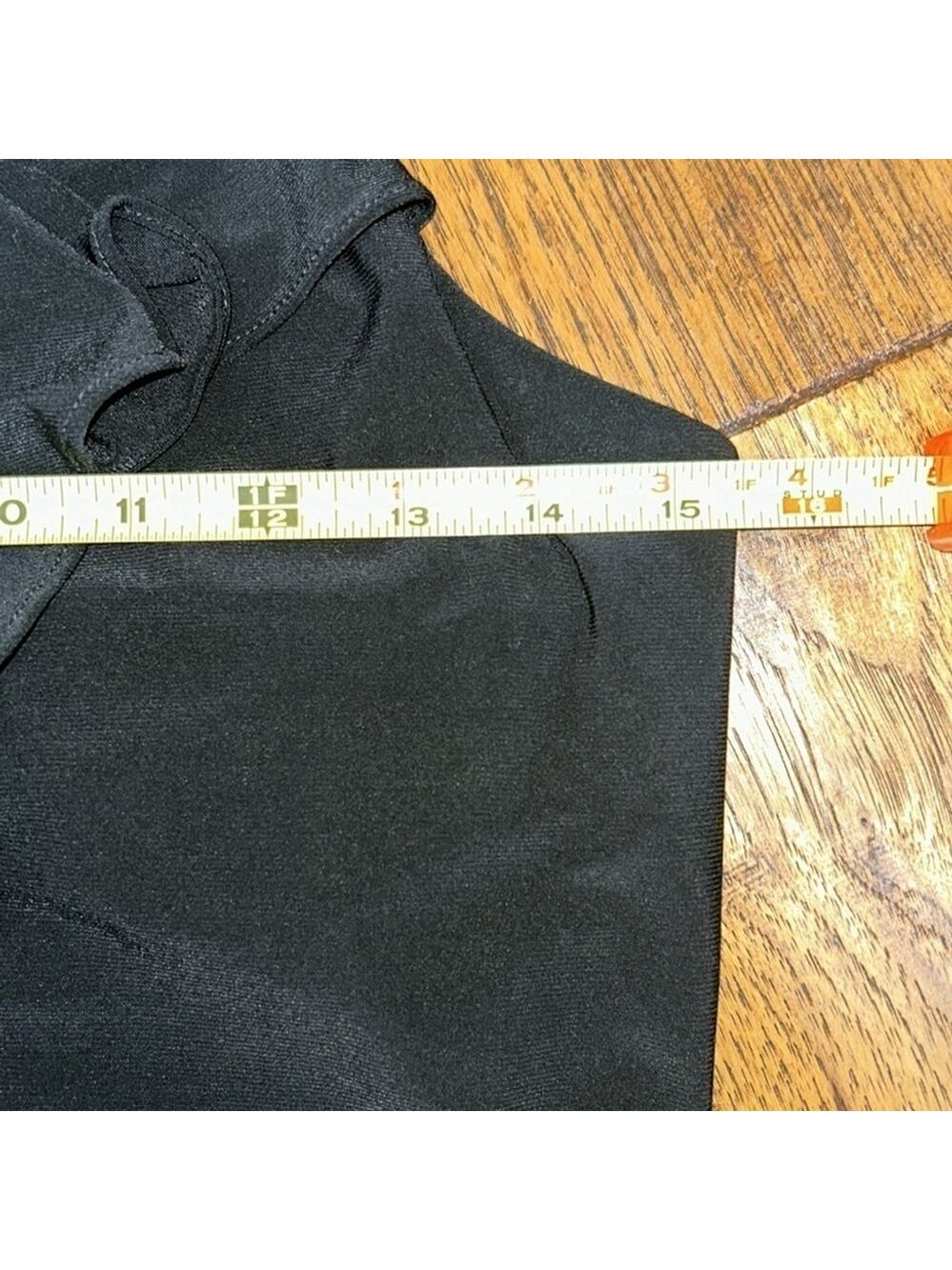White House Black Market: Black, Tie Halter Top, Size Small - Picture 4 of 7